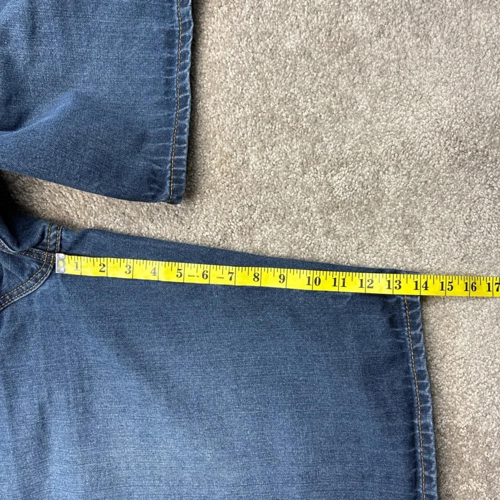 Vintage Y2K Linea‎ Uomo Denim Jean Shorts Jorts Size 40 (Fits 36)